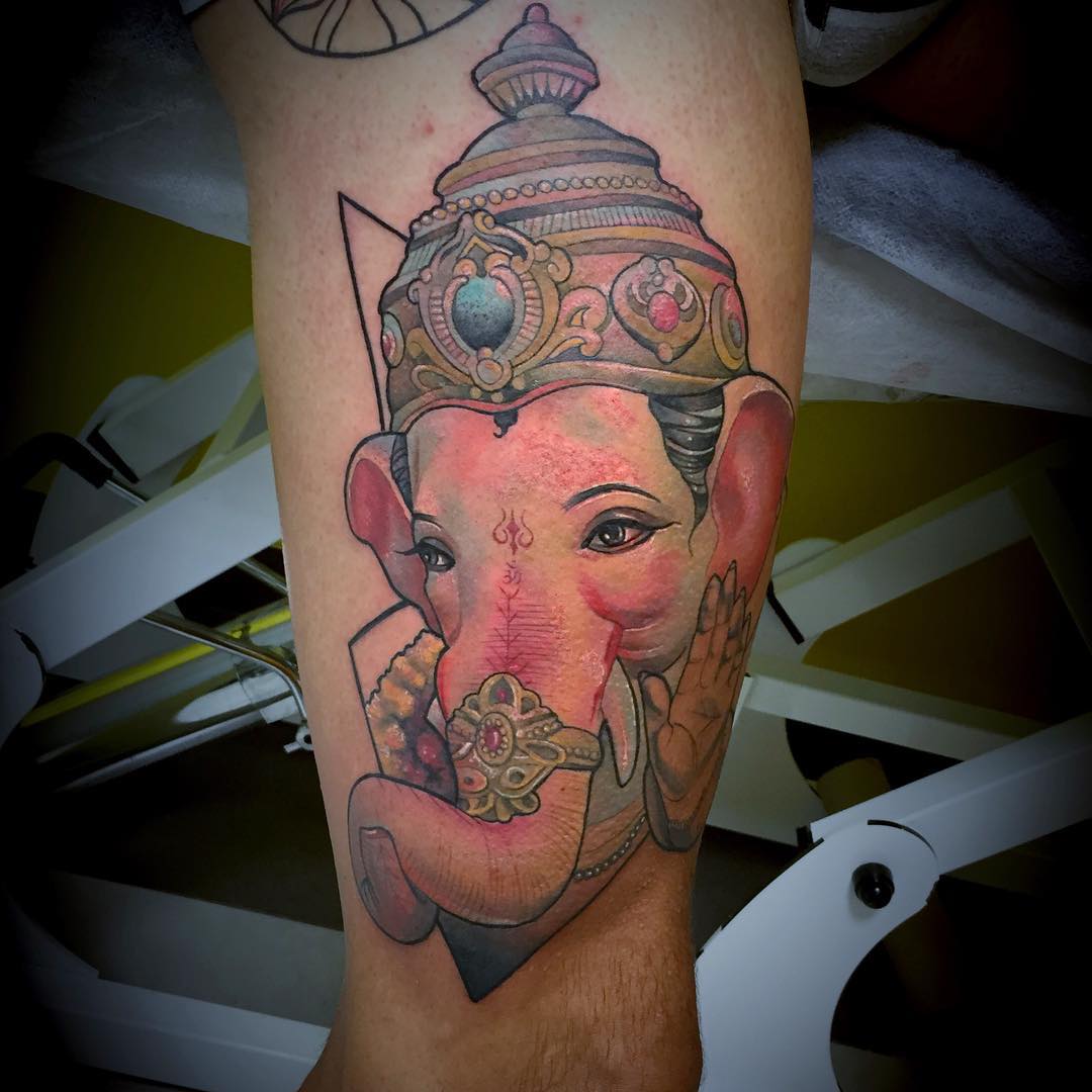 Lord Ganesha Tattoo