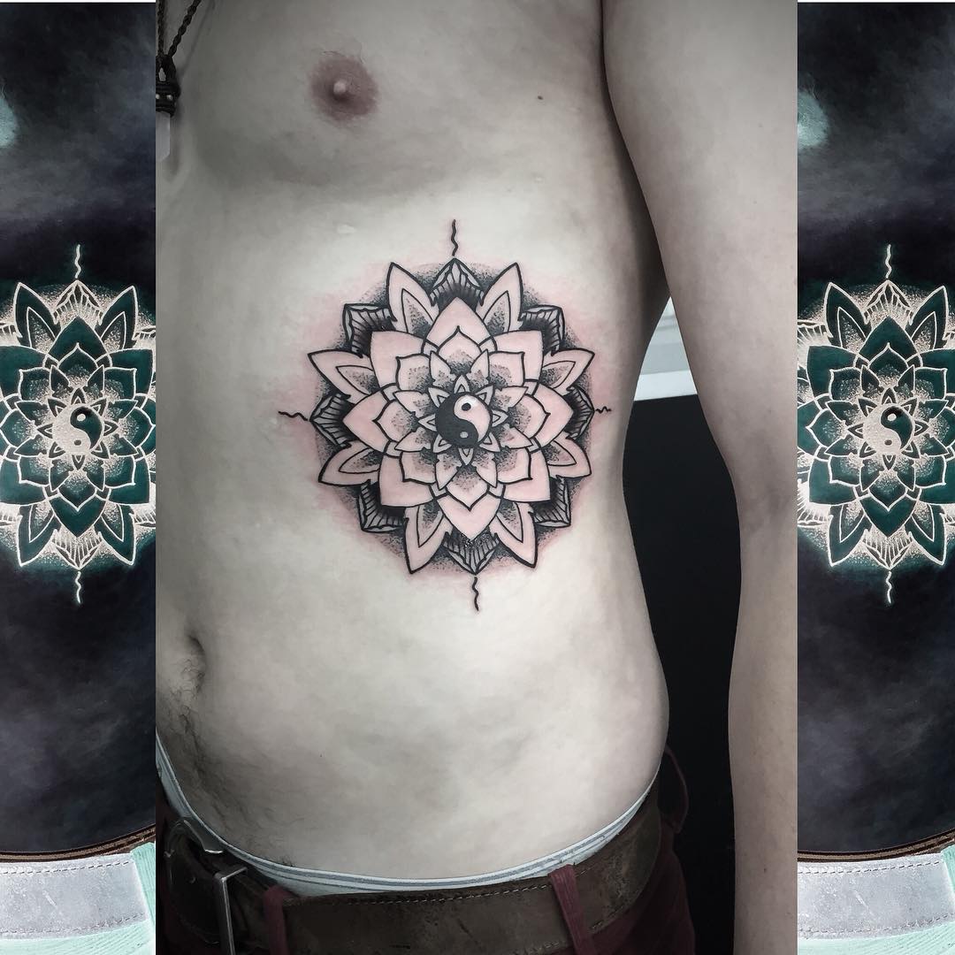 Lotus Mandala Tattoo