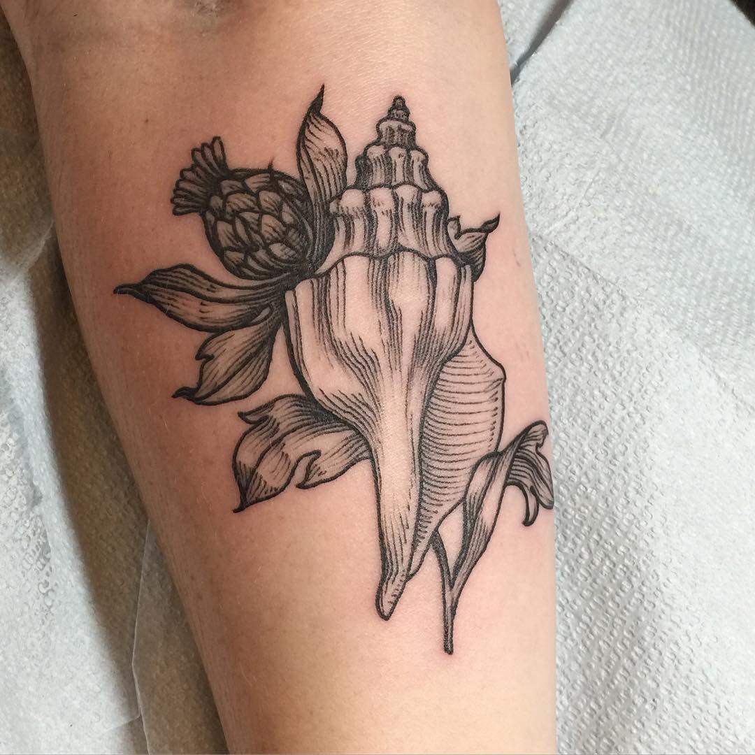 Shell Valentine Tattoo