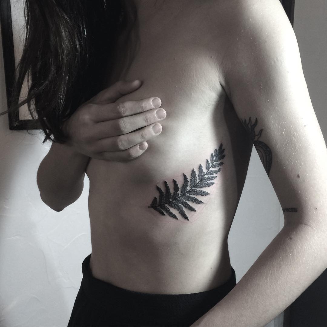 Silver Fern Tattoo