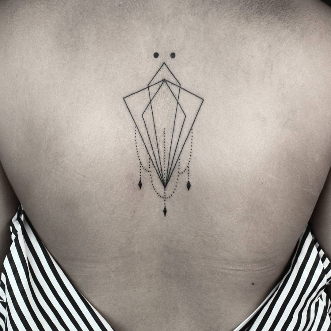 Simple Back Tattoo