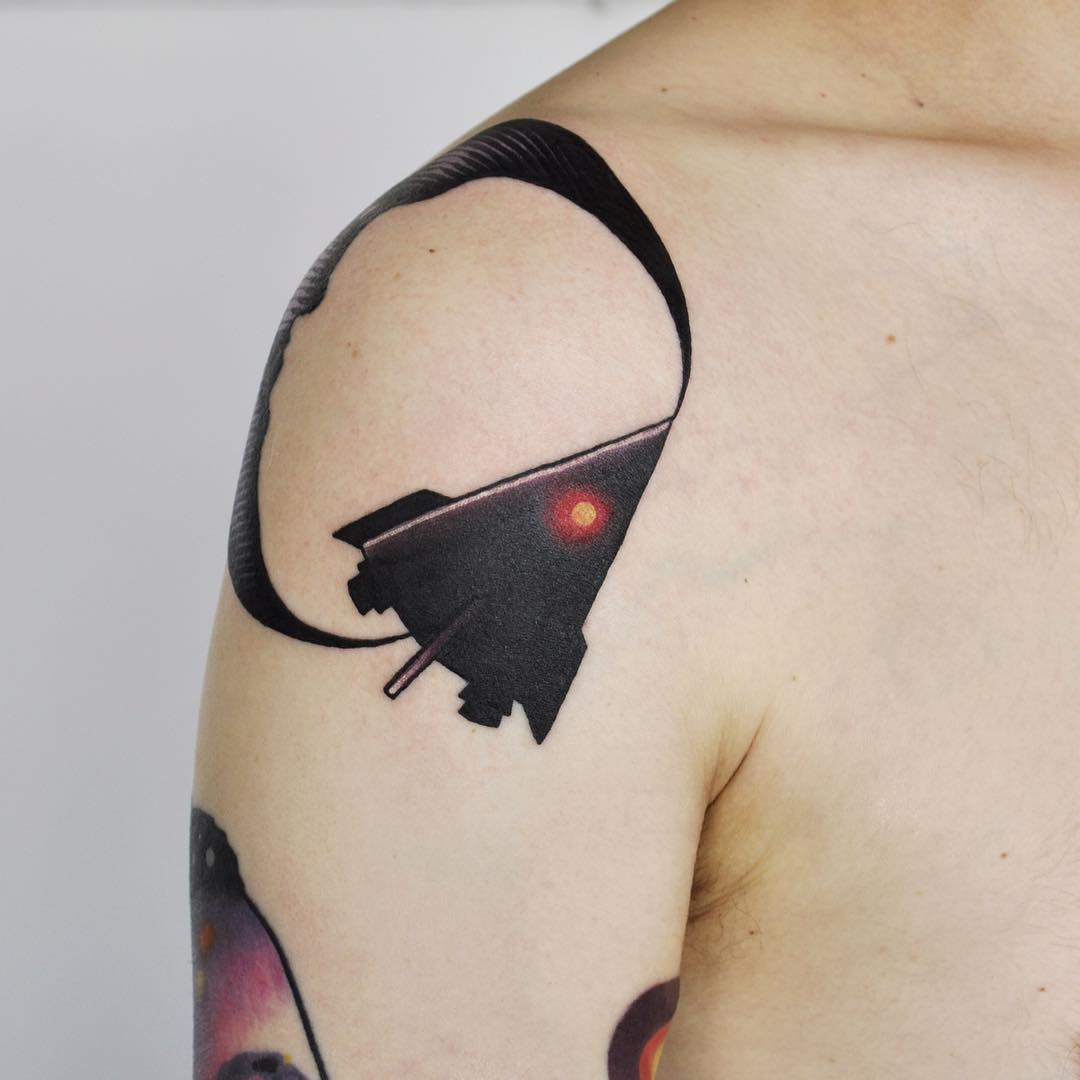 Space Shuttle Tattoo