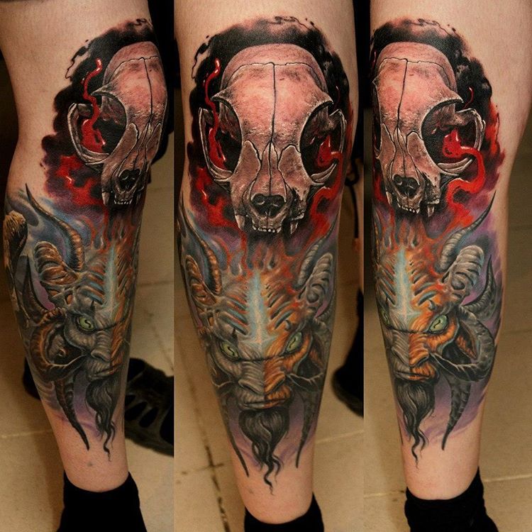 Tattoo Leg Sleeve