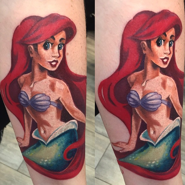 The Little Mermaid Tattoo