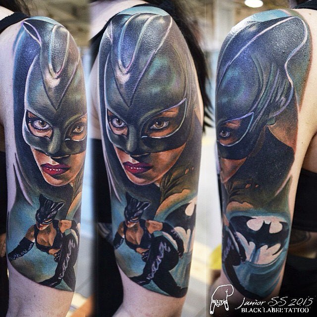 Cat Woman Tattoo