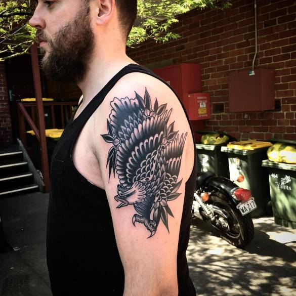 Eagle Shoulder Tattoo