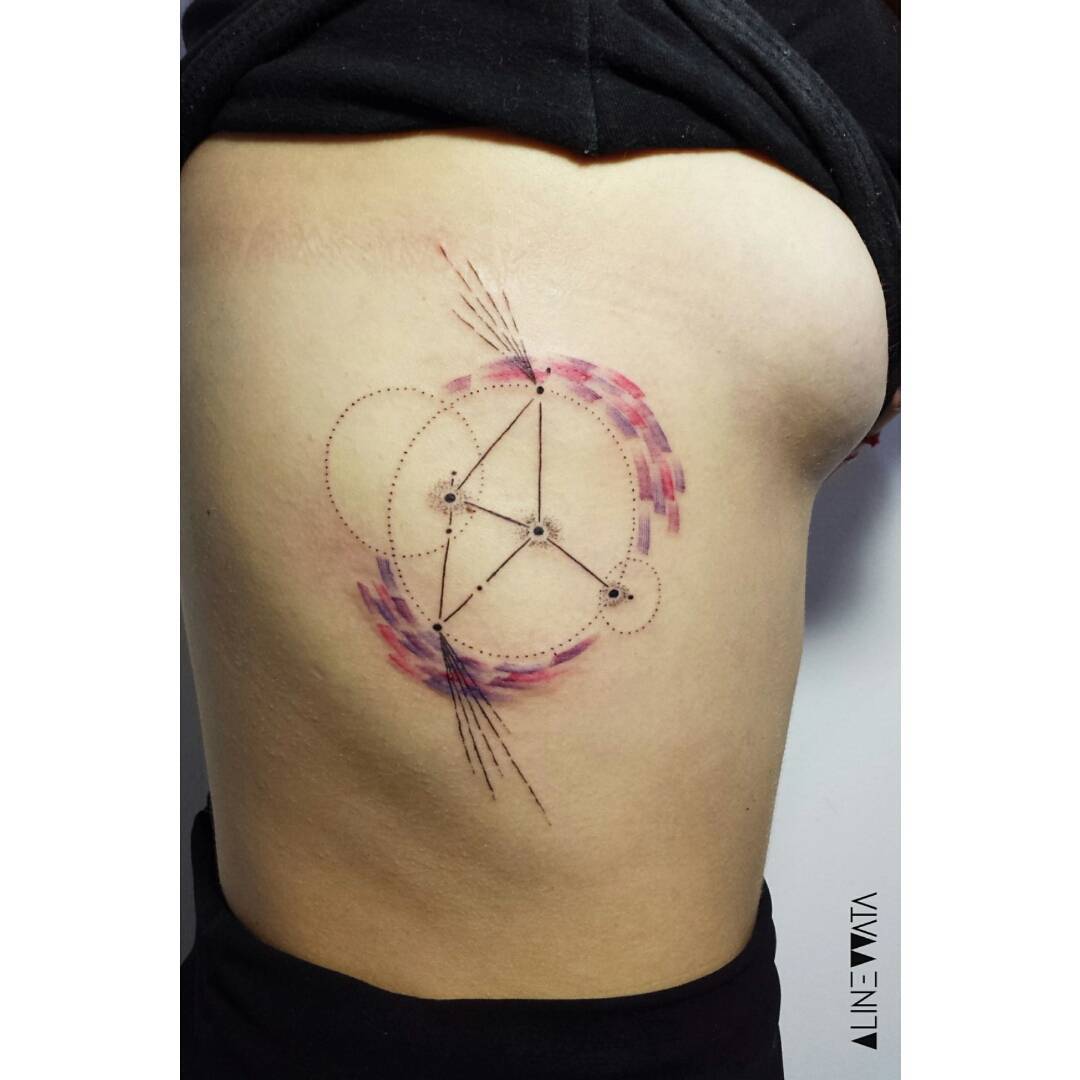 Aquila Constellation Tattoo