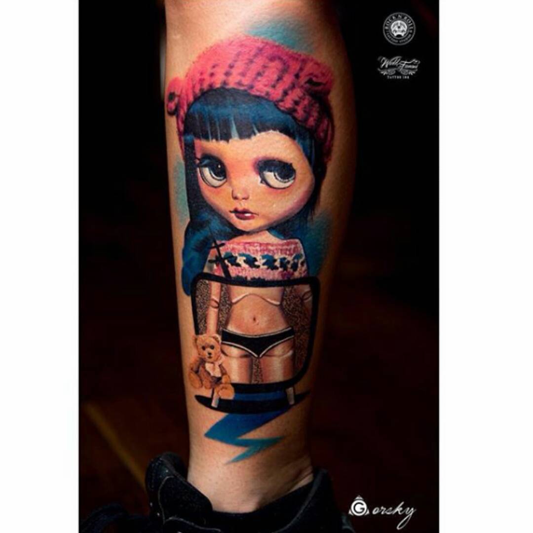 Cute Tattoo Girl