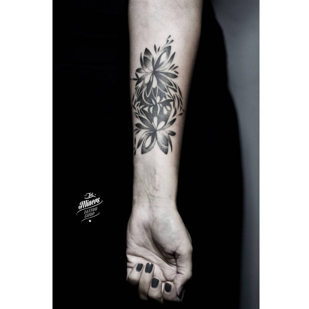 Flower Arm Tattoo