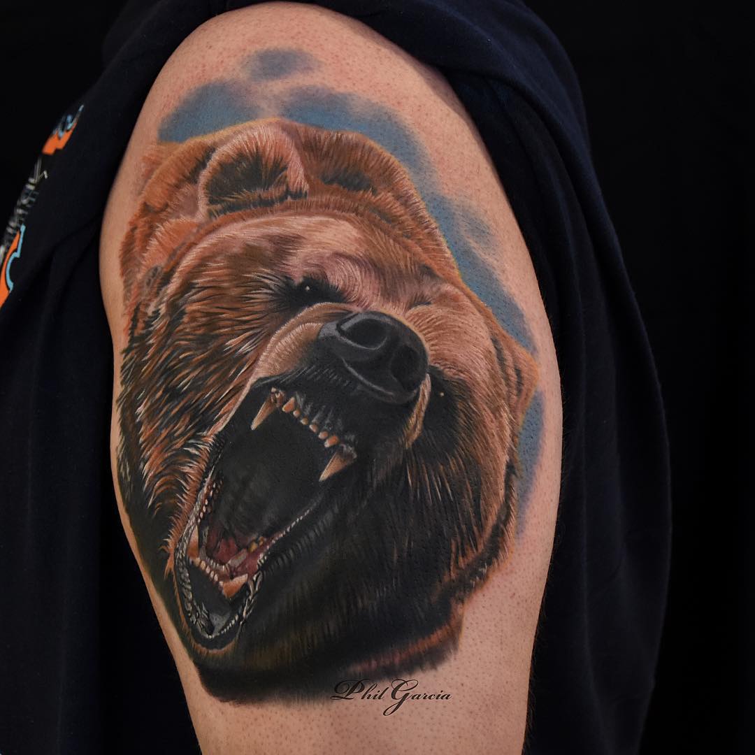 Grizzly Bear Tattoo