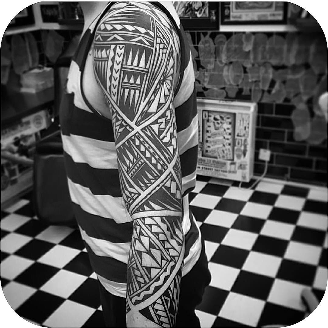 Maori Tattoo Sleeve