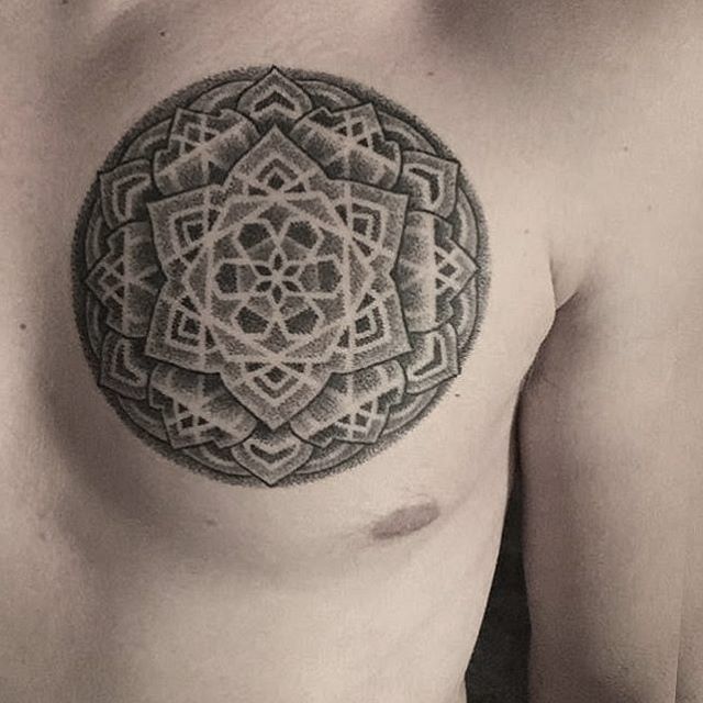 Mens Mandala Tattoo