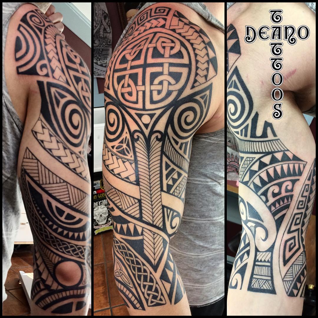 Shoulder Tribal Tattoo