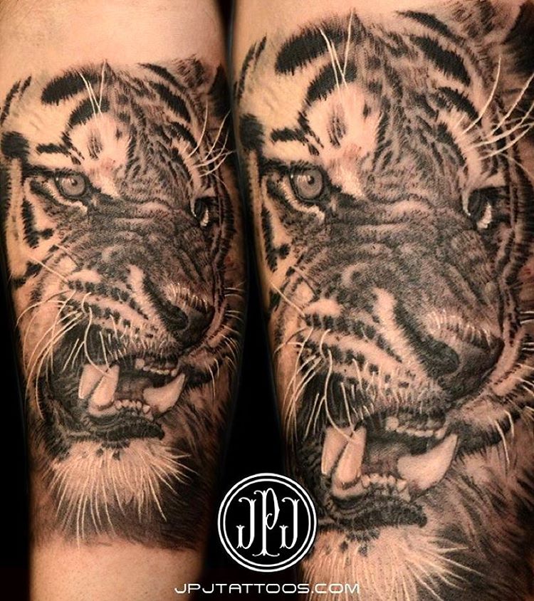 Tiger Head Tattoo