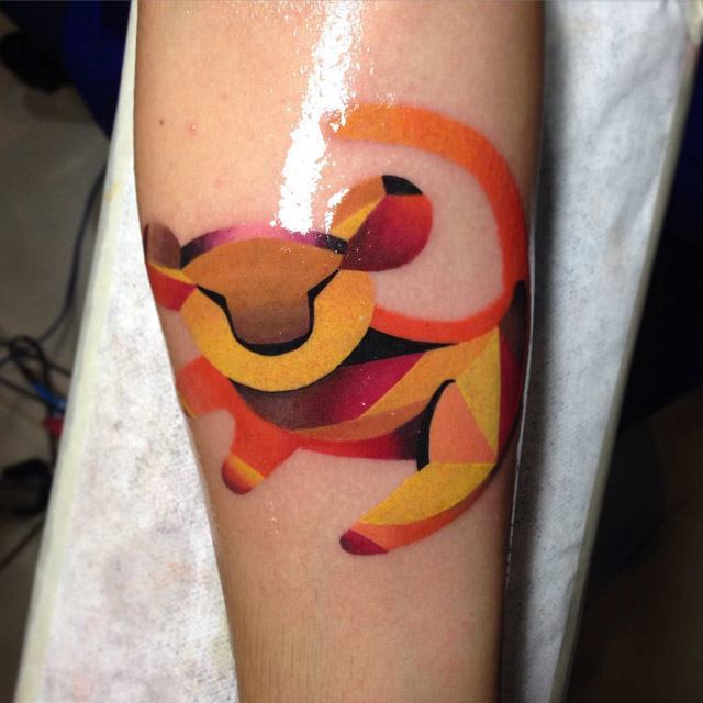 lion king mark simba tattoo