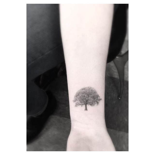 Tree Wrist Tattoo