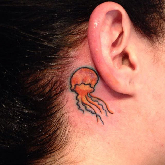 Cute Jellyfish Tattoo