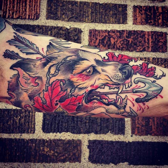 Inside of Bicep Tattoo