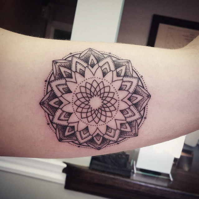 Mandala Tattoo Arm