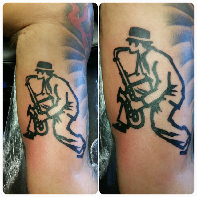 Musician Tattoo by justtattoosbirmingham