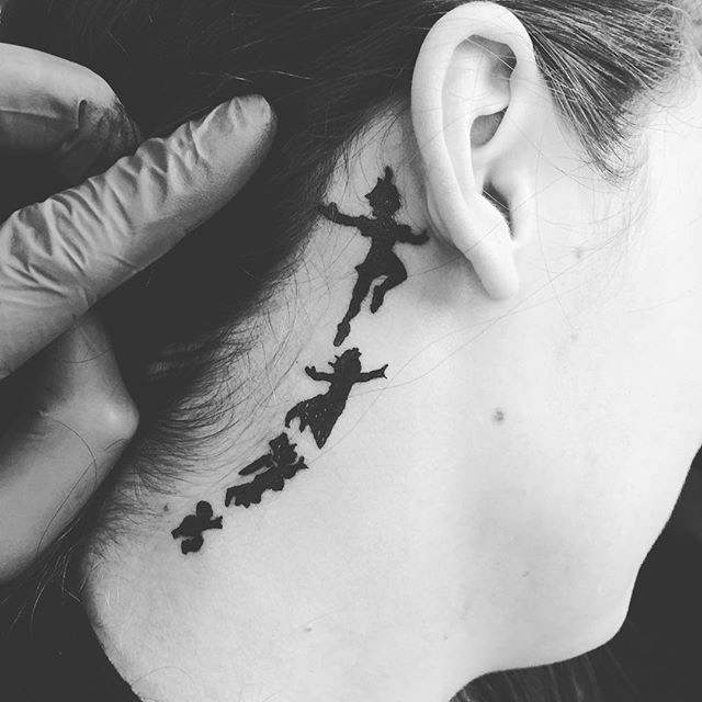 Tattoo Behind The Ear