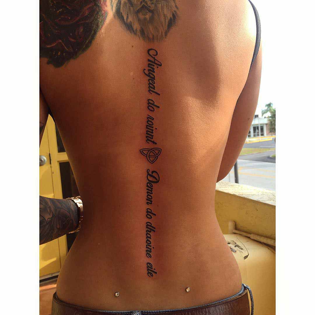 Back Quote Tattoo by dally_baby