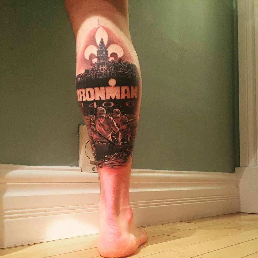 Cool Calf Tattoo