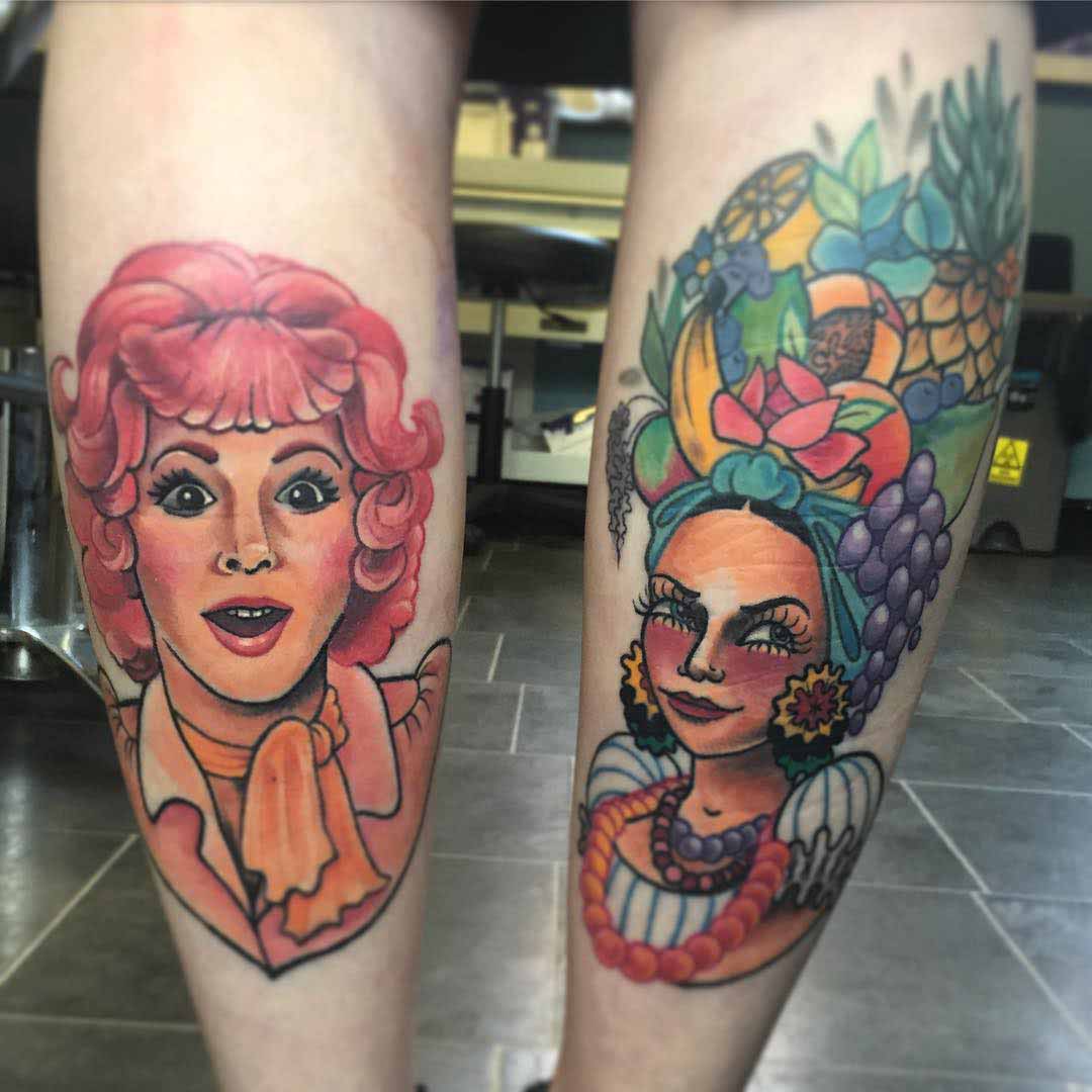 Cool Calf Tattoos by hollietoldmeto