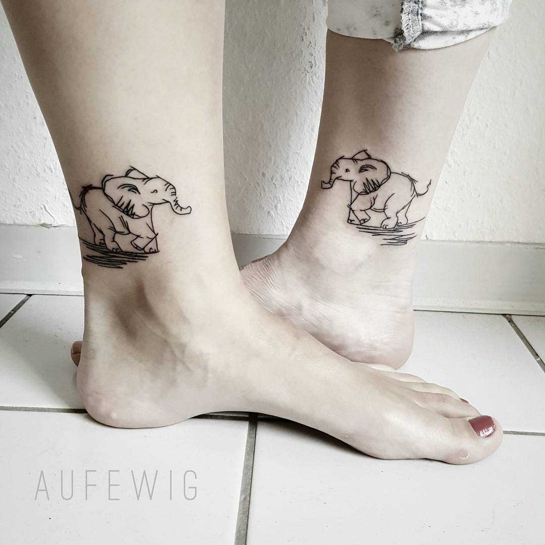 Elephant Tattoo Designs by aufewig.tattoo