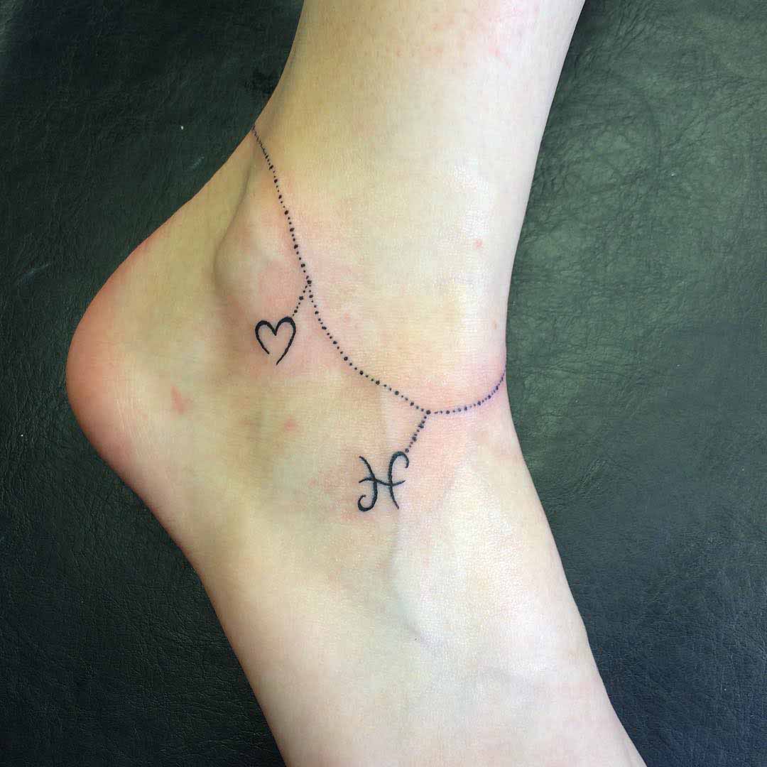 Female Ankle Tattoo by thomas_c_brown