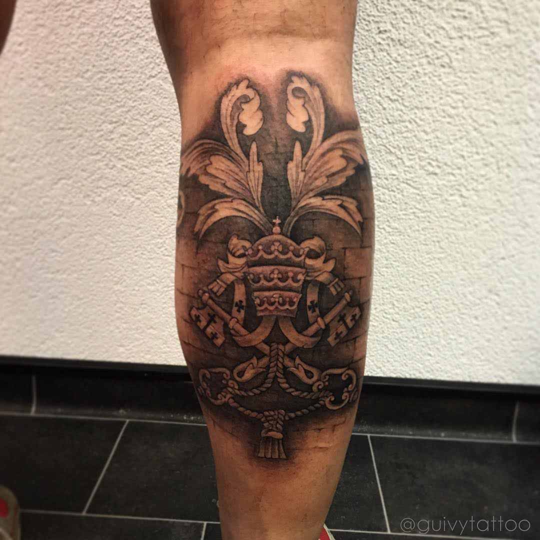 Medieval Art Tattoo by guivytattoo