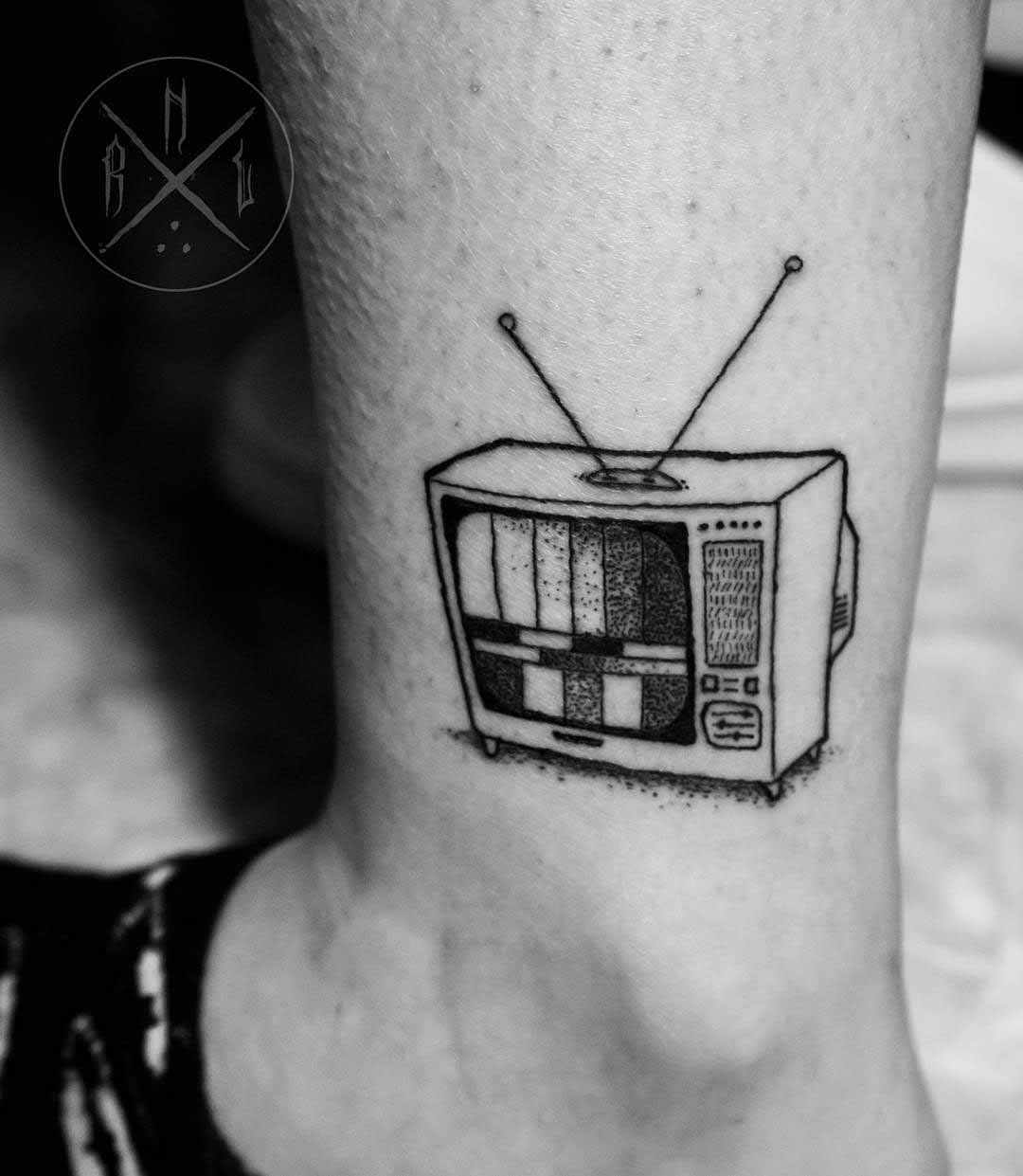 TV Tattoo by rnltattoo