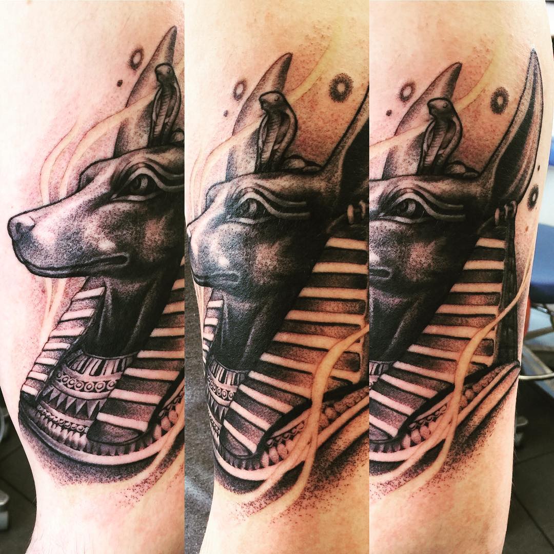 Tattoo Anubis by @danielflower