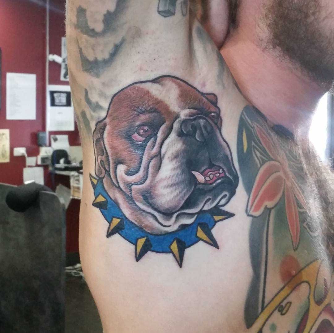 Dog Armpit Tattoo by larnie_ralien 2