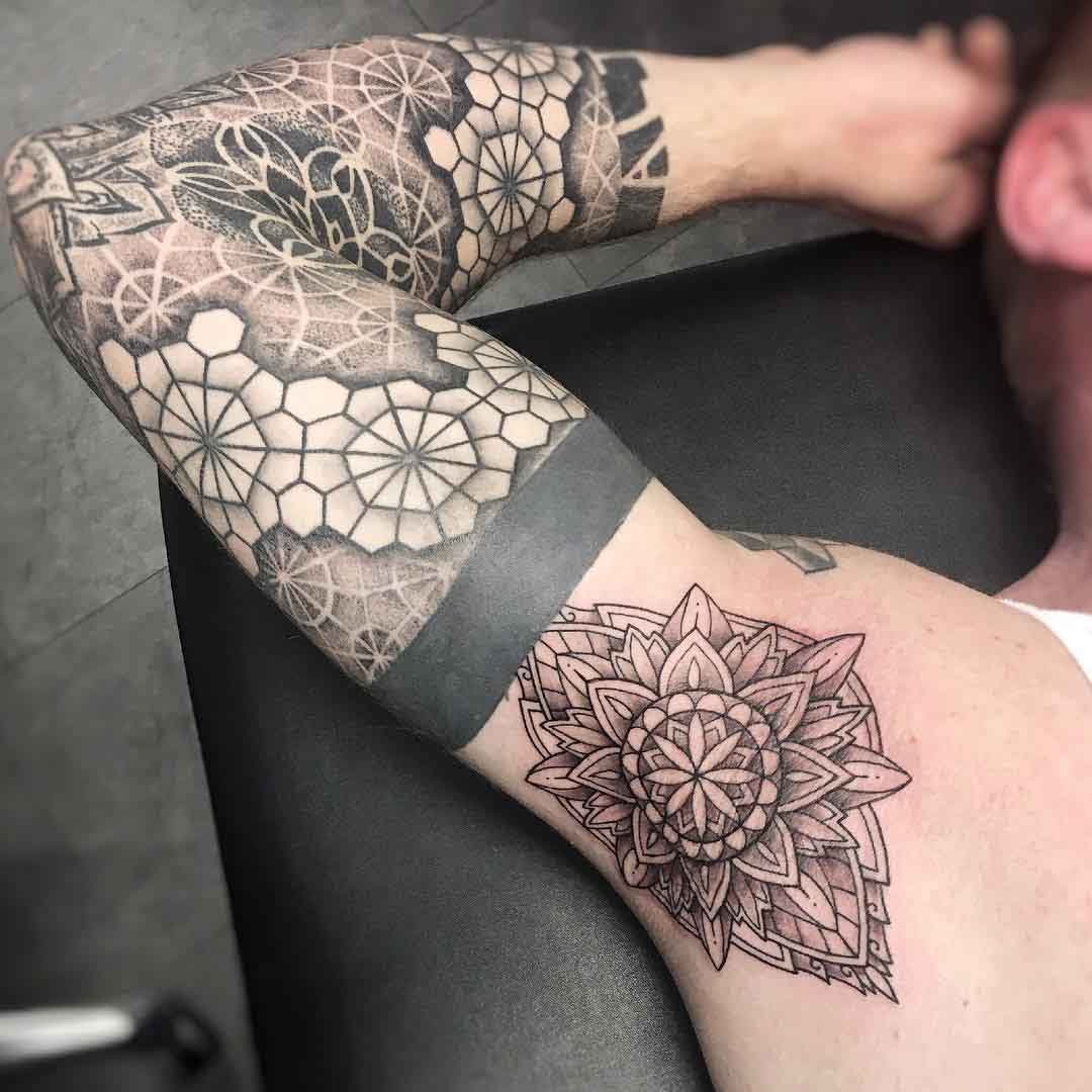 Mandala Armpit Tattoo by carolinesalinastattoo