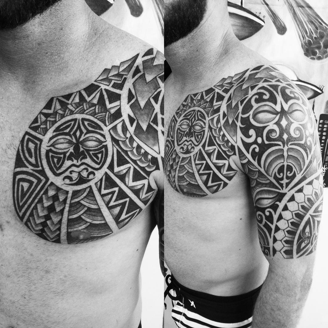 Maori Tribal Tattoo by Petroskitattoo