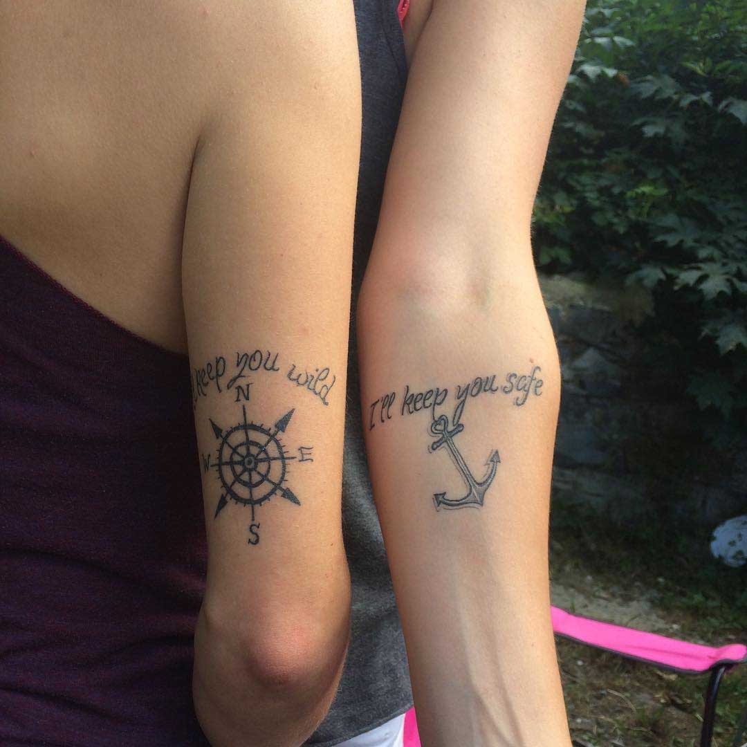 Meaningful Sister Tattoos