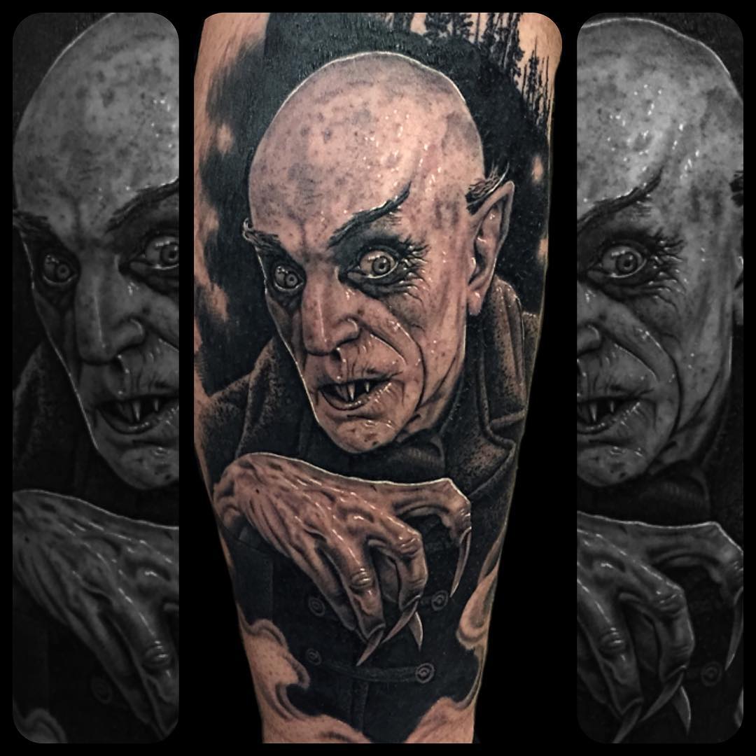 Nosferatu (Max Schreck) by corpsepainter