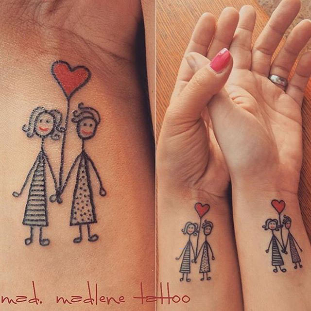 Sister Wrist Tattoos