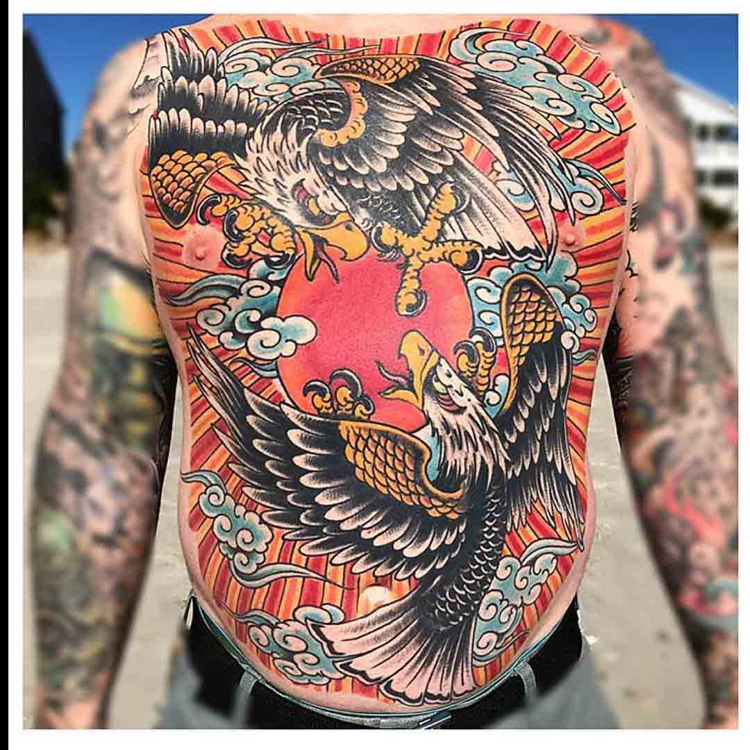 traditional full body tattoo art