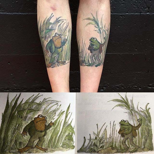 Cartoon Frog Tattoos Best Tattoo Ideas Gallery