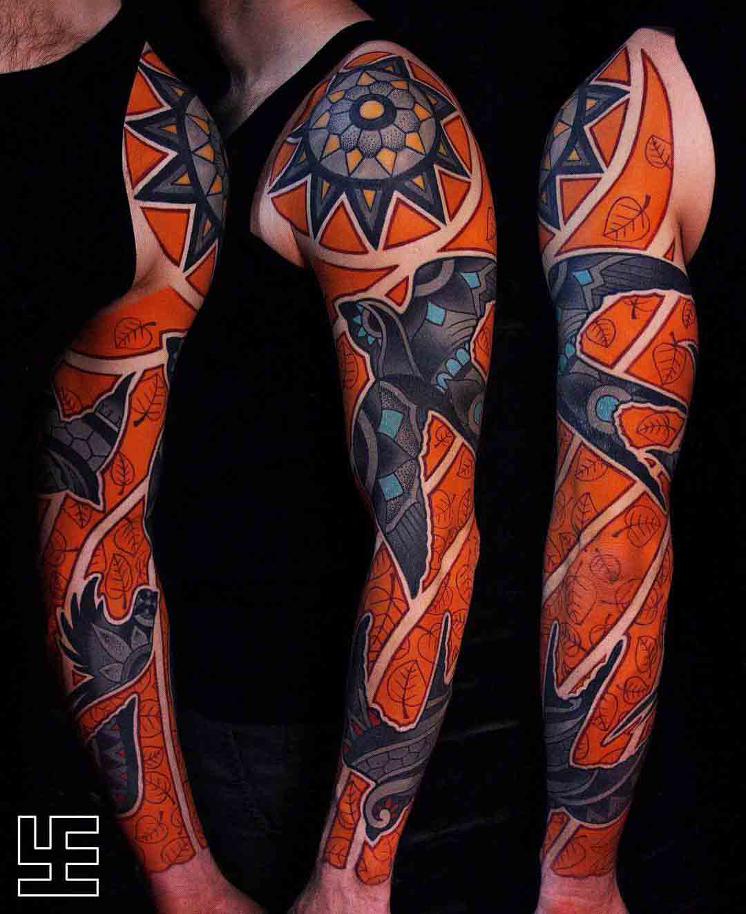 full sleeve tattoo