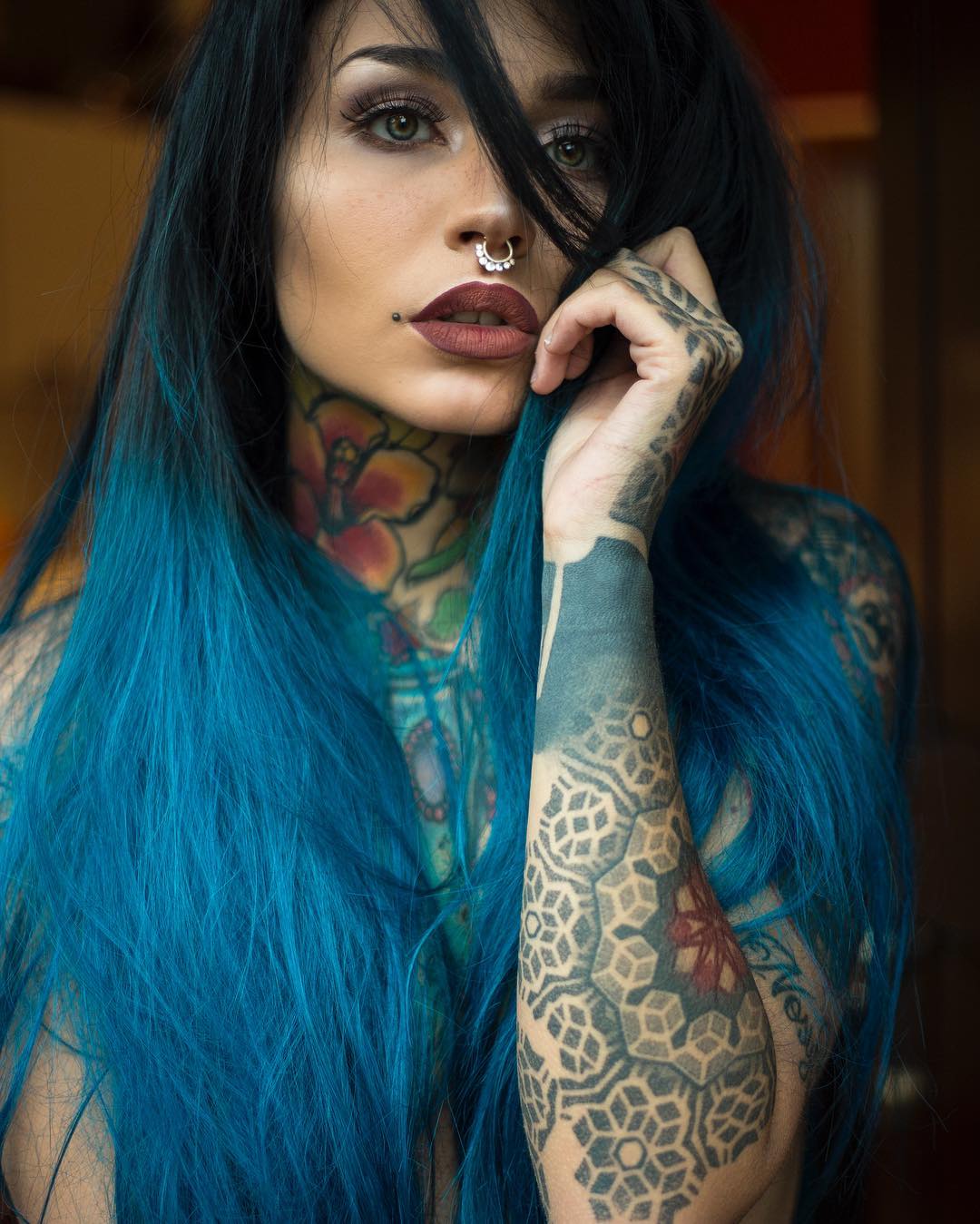 tattooed girl felisja piana