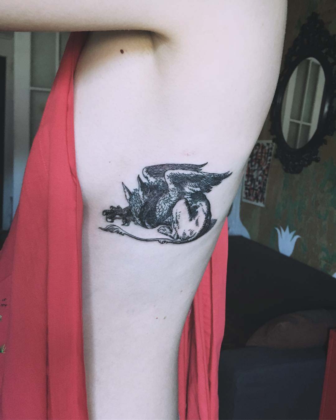 ribs tattoo griffin