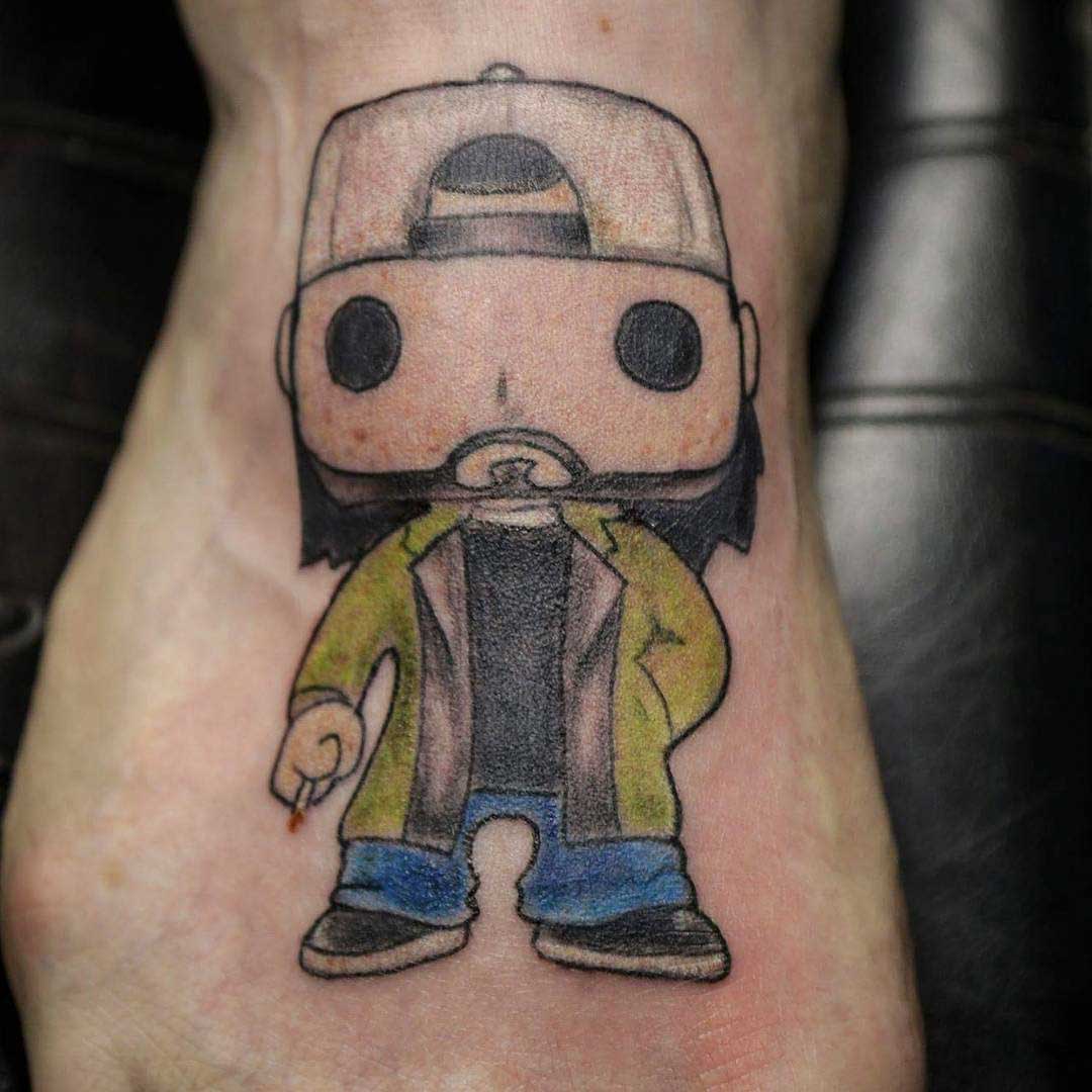 cool silent bob tattoo