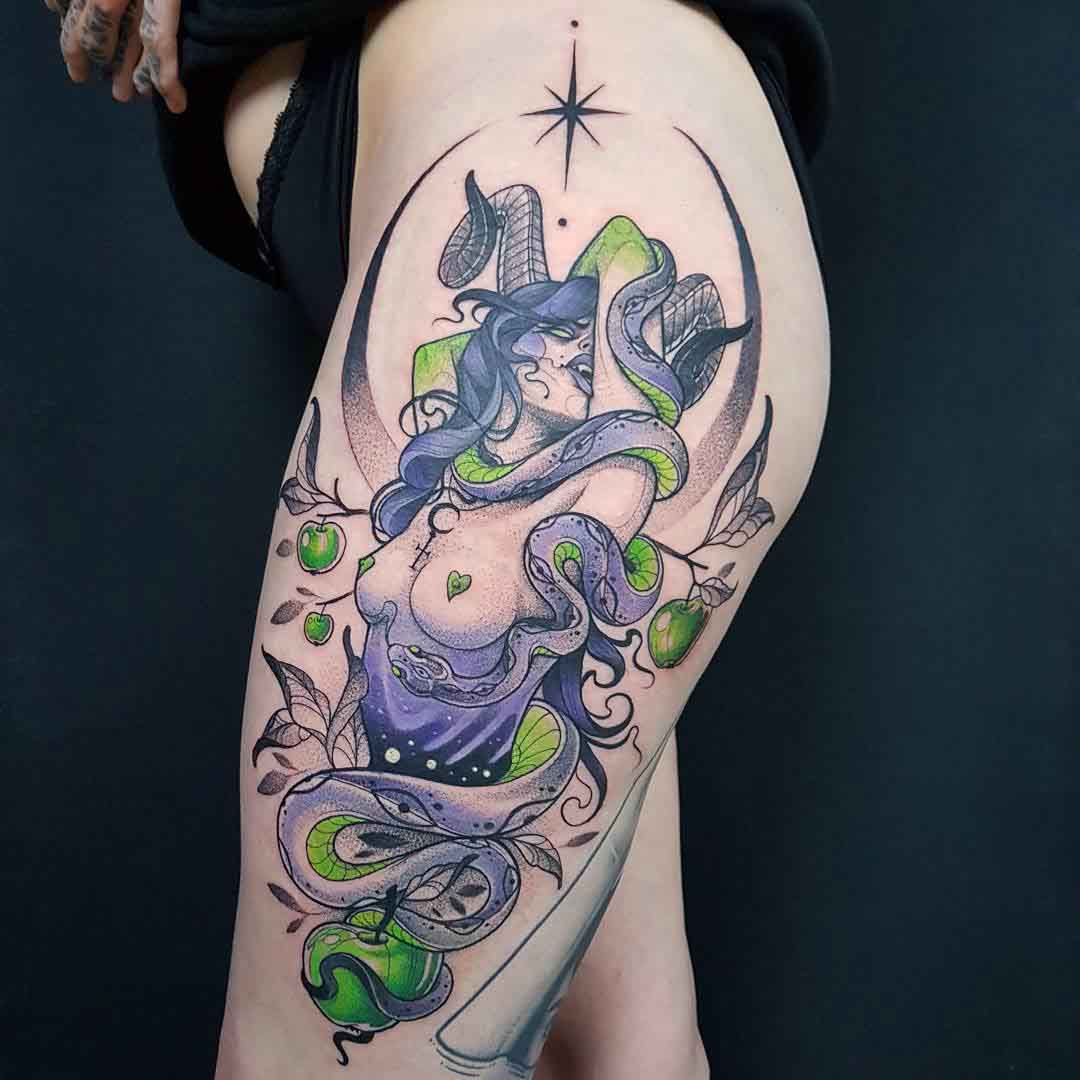 hip tattoo succubus