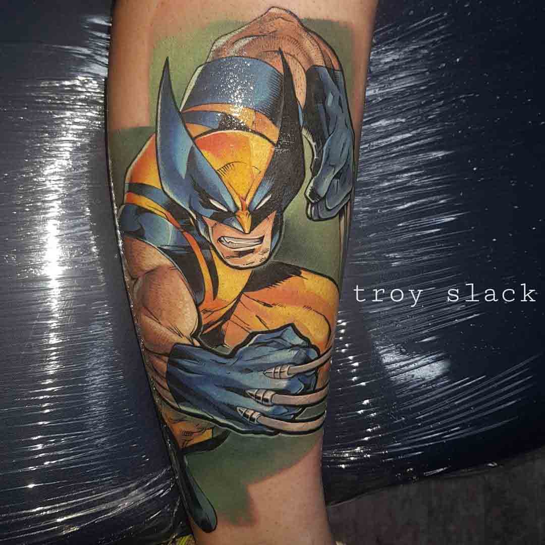 old wolverine tattoo