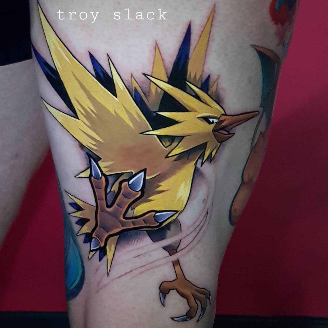 pokemon tattoo Zapdos