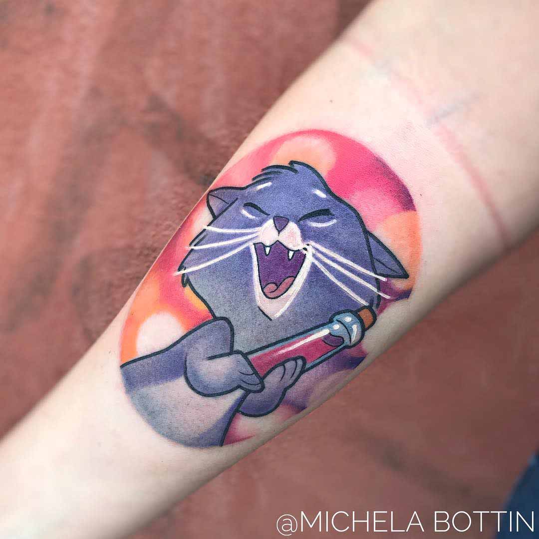 emperor's new groove tattoo cat