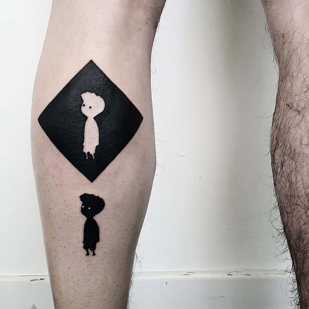 limbo tattoo duality blackwork